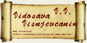 Vidosava Višnjevčanin vizit kartica